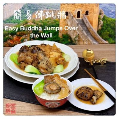  Buddha Jumps Over the Wall:  Un brodo ricco e saporito che fonde sapori di mare e di terra!